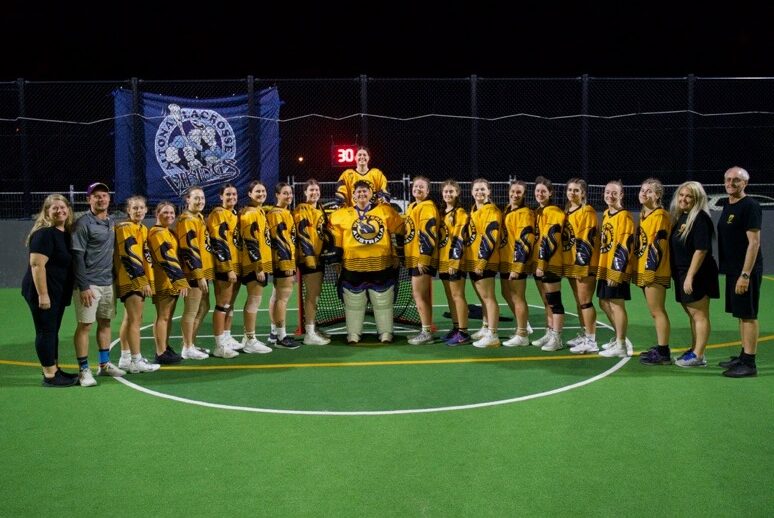 Western Australian women’s box lacrosse team